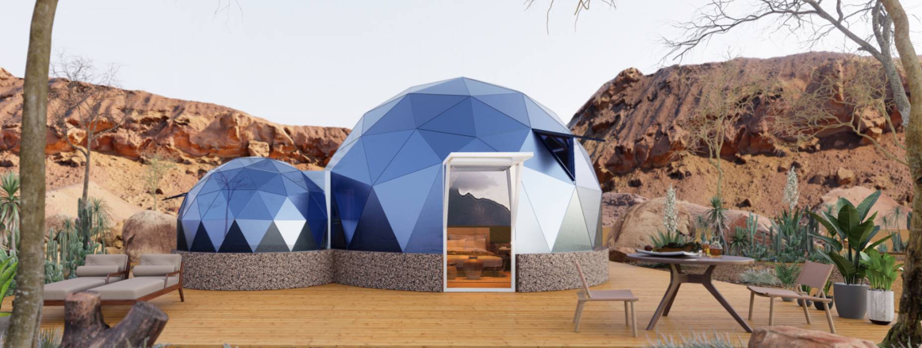 乐清市球形智能光伏玻璃星空房